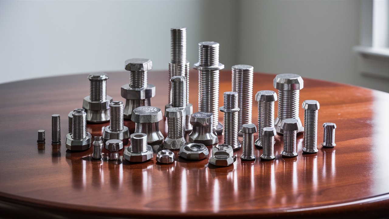 WARREN FASTENINGS SOUTH 1255PC Stainless Steel Bolt, Nut & Washer Assortment – Hex Head, 18-8, Inch Sizes